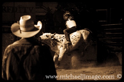 "bucking bull"
buffalo chip rodeo, cave creek, az.